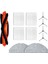 Robot Vakum Yedek Parçaları Lubuelu L20 Robot Vakum ve Mop Combo, Fırça Rulo ve Mop Pad ve Filtre Kiti (Yurt Dışından) 1
