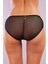 Golshan Galiana Mini Slip, Kadın Tül Transparan Siyah Külot 3