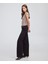 Zincir Aksesuarlı Wide Leg Jean Pantolon IW6250018047074 3
