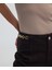 Zincir Aksesuarlı Wide Leg Jean Pantolon IW6250018047074 4