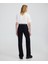 Zincirli Kemerli Wide Leg Jean Pantolon IW6250018048001 3