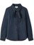 Boyundan Bağlamalı Denim Gömlek IW6250025149629 5