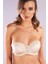 Golshan Gala Balconette Foam Cup Lace Bra, Ten Konforlu ve Şık Sütyen, Strapless 2