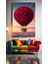 Aşkla Uçan Balon V2 Ev Duvar Salon Güzellik Salonu Ofis Dükkan Dekarasyon Kanvas Tablo 1