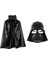 Çocuk Boy Yıldız Savaşları Star Wars Darth V Maskesi ve 90 Cm Pelerin Seti Siyah 5