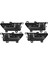 4pcs Araba Iç Kapı Kolu Hyundai Veracruz IX55 2007-2012 82610-3J000 82620-3J000 (Yurt Dışından) 1