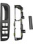 3pcs Bora Golf Için Siyah Renk 4 Iç Kapı Tutucu Kaldırıcı Anahtar Braket Taban Kapakları 1j1 8671793B1 867 171 E 3B0867175 (Yurt Dışından) 1