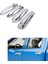 8pcs/set Abs Chrome 4 Kapı Dış Kol Kapağı Kapak Kapakları 2002-2008 Dodge Ram 1500 2500 3500 Araba Stili (Yurt Dışından) 2