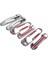 8pcs/set Abs Chrome 4 Kapı Dış Kol Kapağı Kapak Kapakları 2002-2008 Dodge Ram 1500 2500 3500 Araba Stili (Yurt Dışından) 4