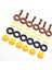 Yakıt Enjektör Onarım Kiti 0280150440 13641703819 -Bmw E60 E39 520I 523I Araba Değiştirme Ay -RK004 (Yurt Dışından) 4