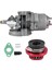 Karbüratör Karbonhidrat Carby + Kırmızı Hava Filtresi + 2 Strok 47CC 49CC Motor Parçaları Için Yığın Mini Moto Çocukları Atv Dört Kir Cep Bisikleti Minimoto (Yurt Dışından) 2