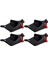 4 Pack Lastik Hortum Silindirleri Otomobil Yıkama Için Sırplama Kaçın, Otomobil Yıkama Detaylandırma Malzemeleri Aracı, Otomatik Detaylandırma Araçları Siyah (Yurt Dışından) 1
