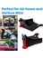 4 Pack Lastik Hortum Silindirleri Otomobil Yıkama Için Sırplama Kaçın, Otomobil Yıkama Detaylandırma Malzemeleri Aracı, Otomatik Detaylandırma Araçları Siyah (Yurt Dışından) 3