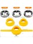 6pcs Pvc Iplik Maker Aracı, 1/2 Inç 3/4 Inç 1 Inç Kalıpları Yeniden Kullanılabilir Pvc Boru Iş Parçacığı Sıhhi Tesisat, Pvc Için Yuvarlak Kalıp (Yurt Dışından) 4