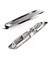 1paır Chrome Dış Ön Çamurluk Trim Şerit Bmw F10 F11 2013-2016 Sedan 51137336645 51137336645 Sol ve Sağ (Yurt Dışından) 1