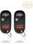 2pcs Araba Akıllı Anahtarsız Giriş Uzak Fob Fob NHVWB1U521 Honda Civic 2001 2002 2003 2004 2005 (Yurt Dışından) 2