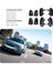 8pcs Hyundai Accent 1.5l 1.6l 2000-2006 Siyah Için Kapı Kolunun Içindeki Kapı Kolunun Sağ Tarafı Sol Ön Kapı Kolu (Yurt Dışından) 2