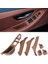 For-Bmw 5 Serisi F10 F11 520D 525D 530D 535I Lhd Araba Iç Kapı Tutucu Uyarlama (Siyah) (Yurt Dışından) 5