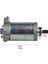 21163-1130 Kawasaki Bayou Için Başlangıç ​​motoru 220 250 KLF220 KLF250 1988-2011 SMU0052 21163-1266 21163-1253 (Yurt Dışından) 5