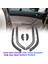 3pcs Sağ Ön Kapı Kolu Kapak Plakası Trim Şerit Braketleri +Peugeot 408 Için Iç Kapı Kasesi 1.6i 2.0i 9345AA 9345AG (Yurt Dışından) 4