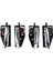 4pcs Için Suzuki Vitara Sx4 S-Cross Otomobil Iç Kapı Kolu 83130-61M10 83110-61M10 Siyah (Yurt Dışından) 1