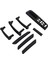 Vw Passat B5 1998-2005 Için Yeni Iç Kapı Kolu Pencere Paneli Trim 1set Siyah Lhd (Yurt Dışından) 5