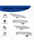 Toyota Land Cruiser Prado Fj 150 2014 2015 2016 Abs Chrome Iç Kapı Tutucu Kapak Trims Koruma Çıkartma (Yurt Dışından) 5