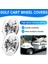2pcs 8inch Ss Golf Arabası Tekerleği Kapaklar 5 Konuşulmuş Tasarım Hub Kapağı Için Golf Arabaları Için Kulüp Arabası Ezgo Yamaha (Yurt Dışından) 4