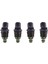4x 375CC Yakıt Enjektörü 16600-67U01 Nissan 240SX Silvia KA24DE S13 SR20DET (Yurt Dışından) 2