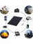 USB Kablolu 3.5W 6V Güneş Paneli (Yurt Dışından) 3