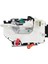 Jeep Compass Dodge Chrysler Için Araba Kapı Kilidi Aktüatör Mandalı 2008-2020 Kapı Yürütme Kilidi Ön Sol 4589417AH (Yurt Dışından) 2
