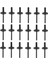 100PCS Araba Tampon Çamurluk 6mm Delikli Plastik Perçinler Bağlantı Elemanları 51717002953 Bmw Için Otomatik Dekoratif Tutma Klipsi (Yurt Dışından) 1