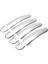Golf Için 8pcs 4 Mk4/tavşan A4 1j 1997-2006 Kapı Kolu Kapak Trim Krom Araba Kapı Kolu Kapaklar 2 Delik (Yurt Dışından) 1