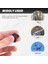 200PCS Push Tip Terleme Klipsleri Nissan Infiniti Trim Perçinli Gövde Bağlantıcılar Için 8mm Çamurluk Astar Klipsleri 01553-09321 (Yurt Dışından) 2
