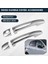 Peugeot 208 2012-2018 Için Luxuriou Chrome Dış Kapı Kolu Kapak Araç Aksesuarları Çıkartmaları Trim Seti (Yurt Dışından) 4