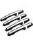 Kapı Kolu Kapak Süslemesi For-Jaguar Xe Xf F-Pace X761 Land Rover Discovery Için 5 Sport Evoque Araba Aksesuarları, Siyah (Yurt Dışından) 1