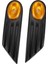 Araba Çamurluk Göstergesi Işık Kapağı 63132751503 63132751504 Mini Cooper Için R56 R57 2007-2013 Yan Işaretçi Sinyal Paneli (Yurt Dışından) 3