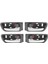 4pcs Iç Iç Kapı Tutucu Toyota Için Krom Camry CV36 2002-2006 69206-33030LH 69205-33040RH (Yurt Dışından) 1