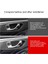 Iç Kapı Kasesi Saplama Kapı Kapı Kapağı Dekorasyon Arabası Infiniti Için Iç Mekan Q50 Q60 14-21 (Yurt Dışından) 2