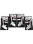 4pcs/set Araba Iç Kapı Kolu 82620-2Z02 Hyundai Tucson Için 2005-2009 Iç Kapı Krom Tutucu Değiştirme (Yurt Dışından) 2