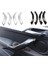 4pcs Abs Karbon Fiber Desen Araba Iç Kapı Kolu Kapak Kapağı Bmw X1 F48 2016-2019 X2 F47 2018-2020 (Yurt Dışından) 3