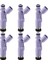 6 Pcs Yakıt Enjektörü 23209-70120,23250-70120 Toyota Tundra 4.7l, 5.7l V8/4.0l V6 Lexus 4.7l 5.7l 2005-2009 (Yurt Dışından) 1