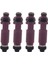 Yakıt Enjektörü BP4W13250 Mazda Mx-5 Miata Için 1.8 1999-2000 Mazda 3 1.6 2003-2006 BP4W-13-250 195500-3310 (4pcs) (Yurt Dışından) 1