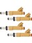 Yakıt Enjektörü 23209-09140 23250-0T010 23209-39145 Toyota Corolla Matrix Için Xd Base Hatchback, 4pcs (Yurt Dışından) 2
