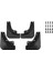 Araba Çamur Fleps Splash Guard Mudguard Çamurlu Çamurluk Tesla Model Y 2021-2024 Küçük Versiyon (Yurt Dışından) 1