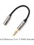 Hıfı 4.4mm Kulaklık Adaptör Kablosu 4.4 Xlr 4 Pin Erkek - Dişi Açı (Yurt Dışından) 5