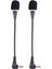 Pc Dizüstü Masaüstü Skype Siyah Için 2x Esnek 3.5mm Jack Mini Mikrofon Mikrofon (Yurt Dışından) 1