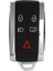 Araba Uzaktan Tuş 5buttons Araç Anahtarı 433MHZ Fsk ID46 Chıp KR55WK49244 Jaguar Xf Xk Xkr 2007-2012 (Yurt Dışından) 4