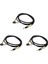 3x Kulaklık Yedek Ses Kablosu HD518 HD558 HD598 HD595 HD559 HD569 HD579 HD599 (Mikrofonsuz) (Yurt Dışından) 1