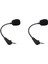2x Yedek Oyun Mikrofon Aux 3.5mm Mikrofon HS50 Pro HS60 HS70 Se Oyun Kulaklıkları Kulaklıklar Gooseneck Mic (Yurt Dışından) 1
